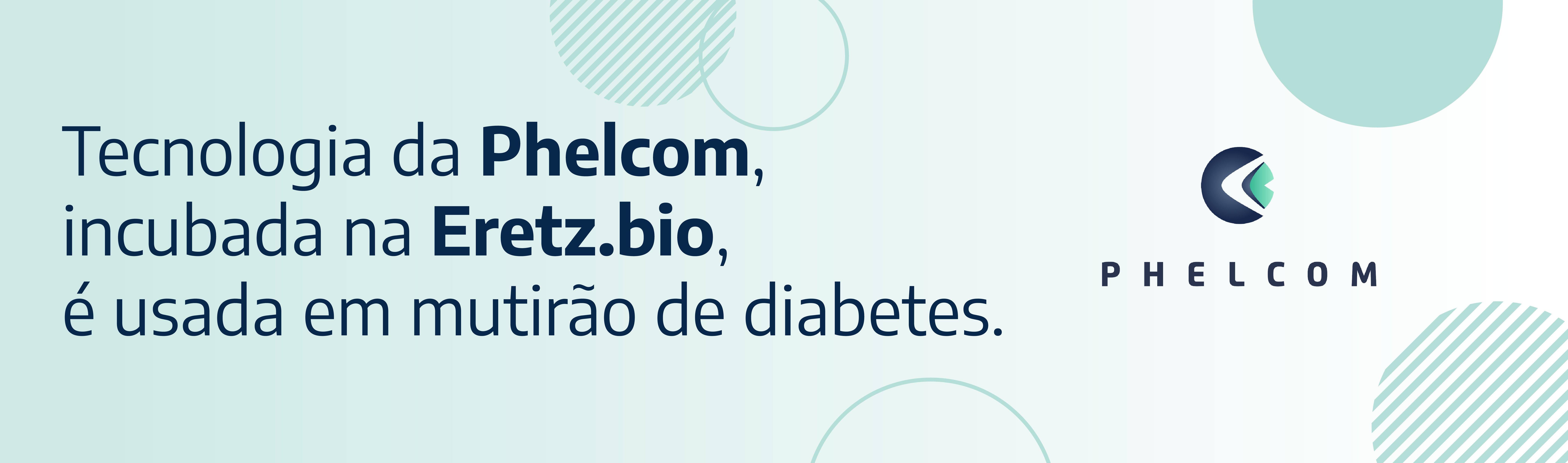 Tecnologia da Phelcom, incubada na Eretz.bio, é usada em mutirão de diabetes