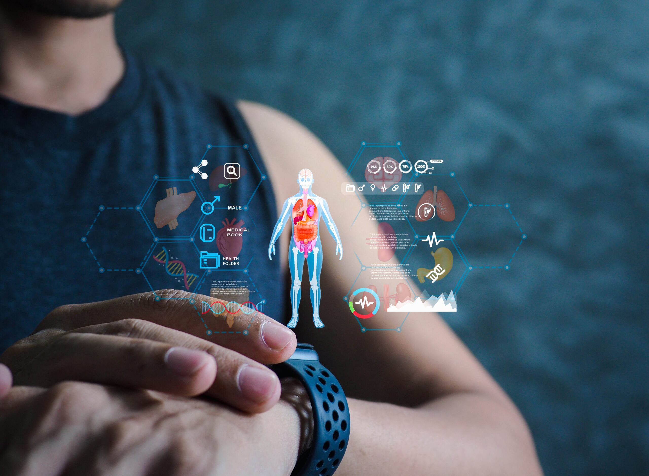 O corpo em tempo real: como wearables e sensores de glicose podem complementar o tratamento com GLP-1 